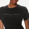 T-shirt Tommy Jeans koszulka bluzka damska czarna